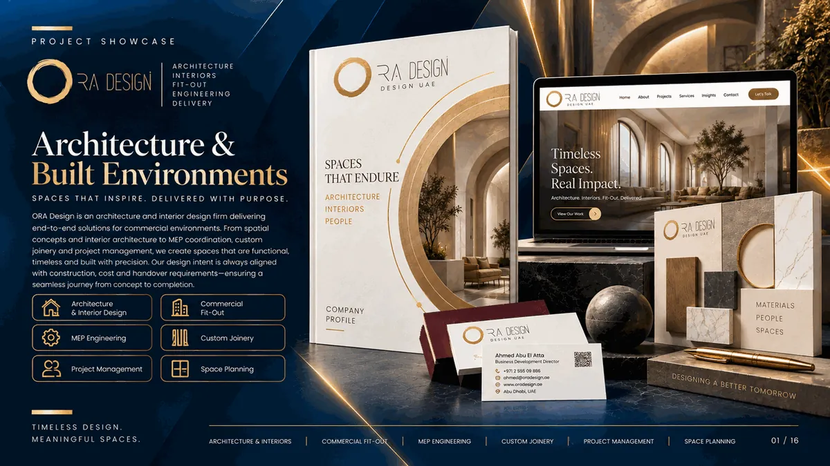 Brand and identity design project showcase