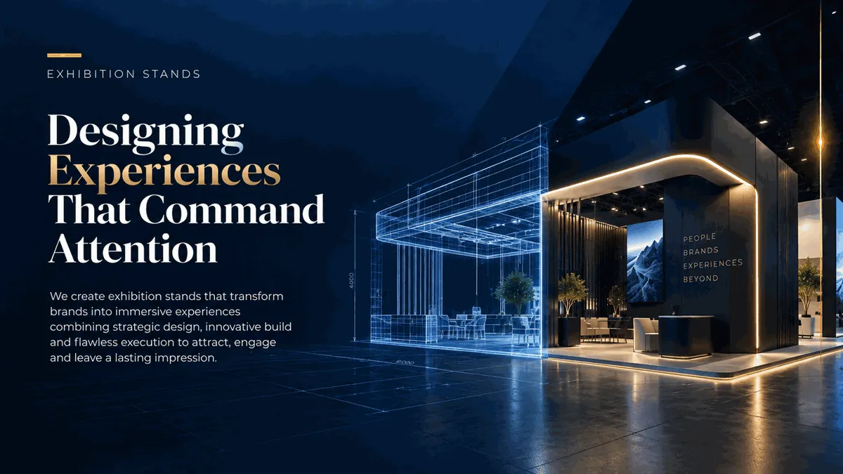 Exhibition stand design and build